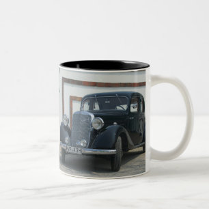 Taza Bicolor mercedes antiguo 3