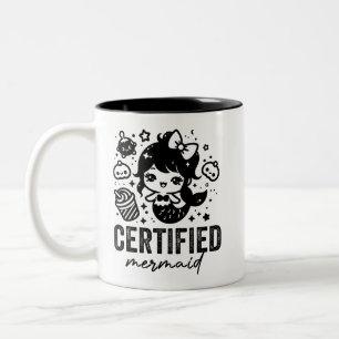 Taza Bicolor Mermaid certificado Sea Mug