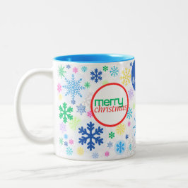Taza Bicolor Merry Christmas!