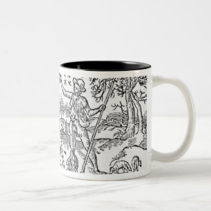 Taza Bicolor Mes de septiembre 'el Shepheardes Calendar