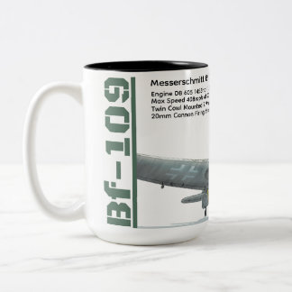 Taza Bicolor Messerschmitt Bf 109G-2