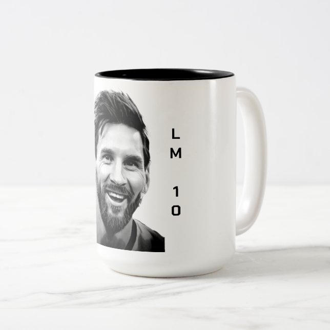 Taza Bicolor messi LM 10 (Anverso derecho)