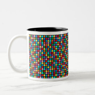 Taza Bicolor Métodos multicolores