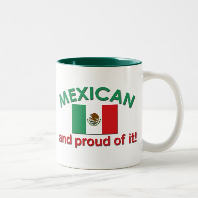 Taza Bicolor Mexicano orgulloso (Derecha)