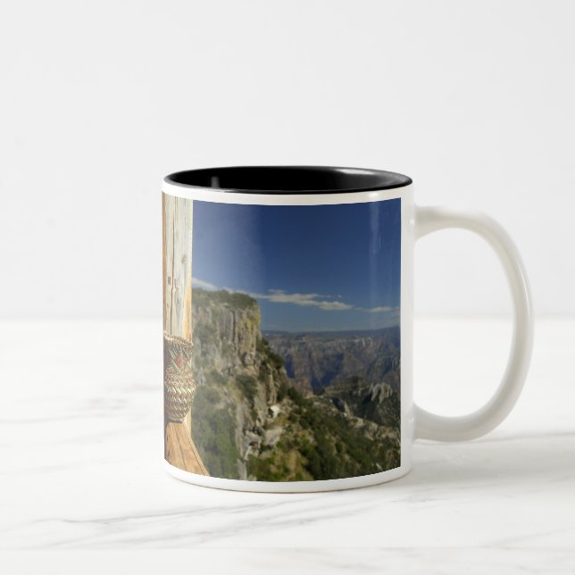 Taza Bicolor México, Chihuahua, Cañón de Cobre. Ver desde (Derecha)