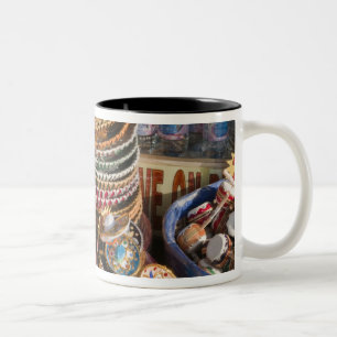 Taza Bicolor México, Cozumel. Recuerdos en Isla de Cozumel
