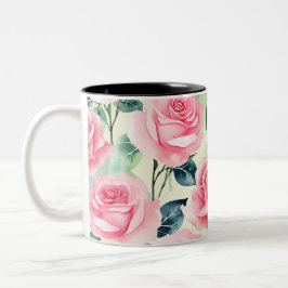 Taza Bicolor Mezcla rosa rosa clásica rosa