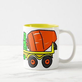 Taza Bicolor Mezclador concreto
