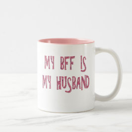TAZA BICOLOR MI BFF ES MI MARIDO