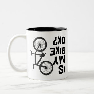 Taza Bicolor ¿Mi bicicleta está bien?