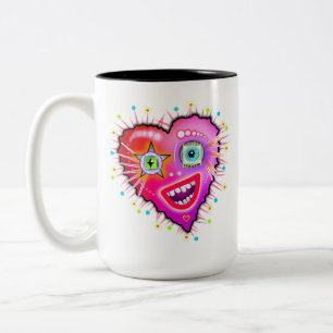 TAZA BICOLOR MI CORAZÓN SE ACERCARÁ