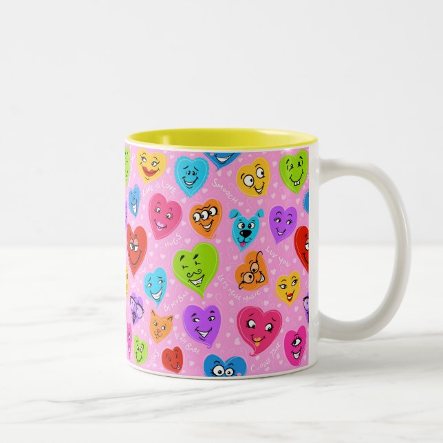 Taza Bicolor Mi divertido Valentine (Derecha)