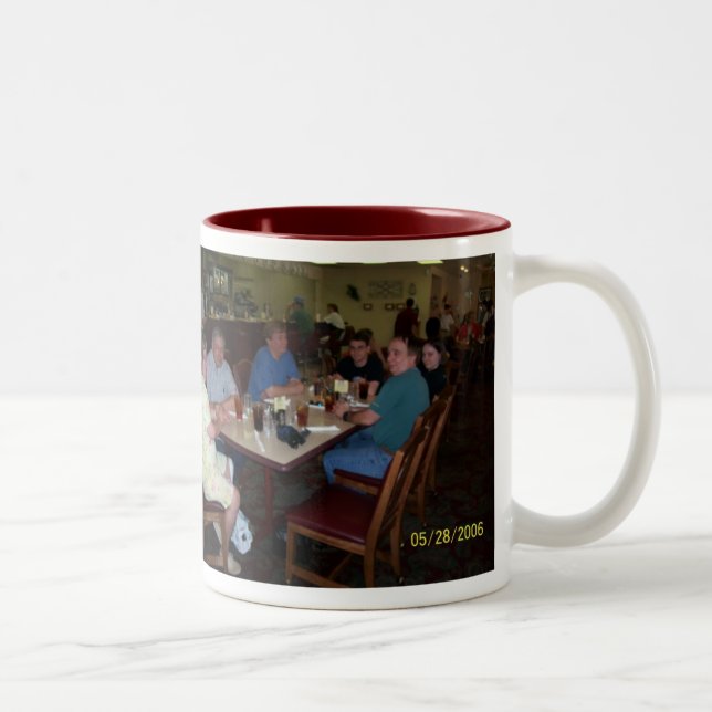 Taza Bicolor mi familia de Oklahoma (Derecha)