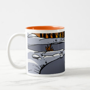 Taza Bicolor Mi fursona mug