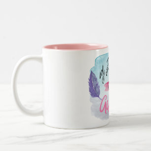 Taza Bicolor Mi gente preferida me llama tía Coffee/taza del t