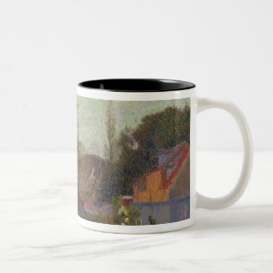 Taza Bicolor Mi jardín en primavera