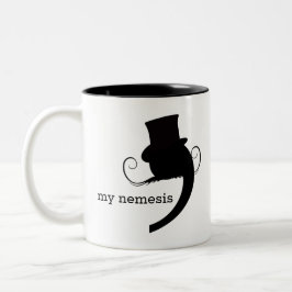 Taza Bicolor Mi némesis, la coma villana