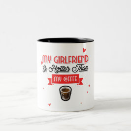 Taza Bicolor Mi Novia Es Más Caliente Que Mi Café