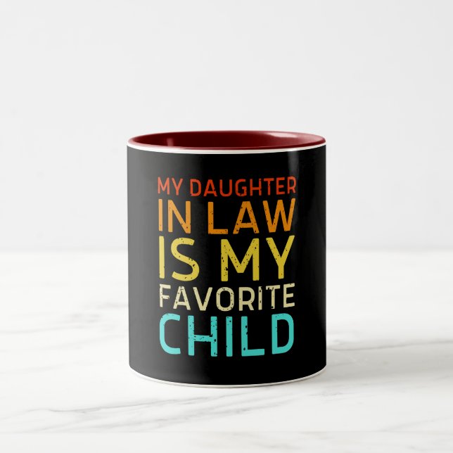 Taza Bicolor mi nuera es mi hija favorita (Centro)