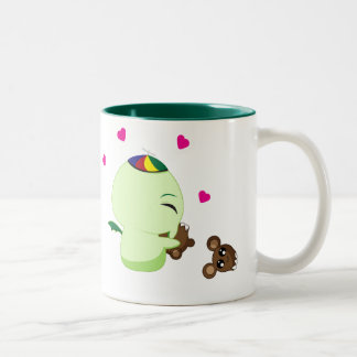 Taza Bicolor Mi oso de peluche