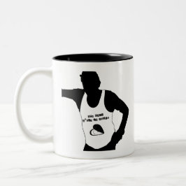 Taza Bicolor MI PAÍS ES EL MOLDEA - Juegos de palabras