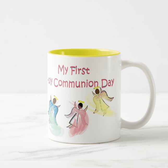 Taza Bicolor Mi primer Día de la Santa Comunión (Derecha)