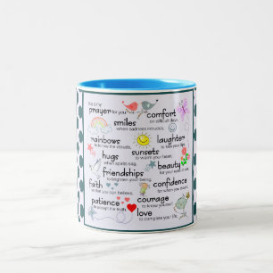 Taza Bicolor Mi rezo para usted