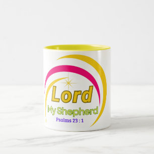 Taza Bicolor Mi Señor Pastor