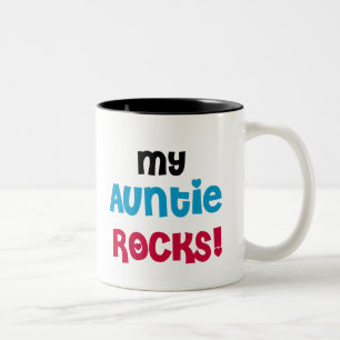Taza Bicolor Mi tía Rocks