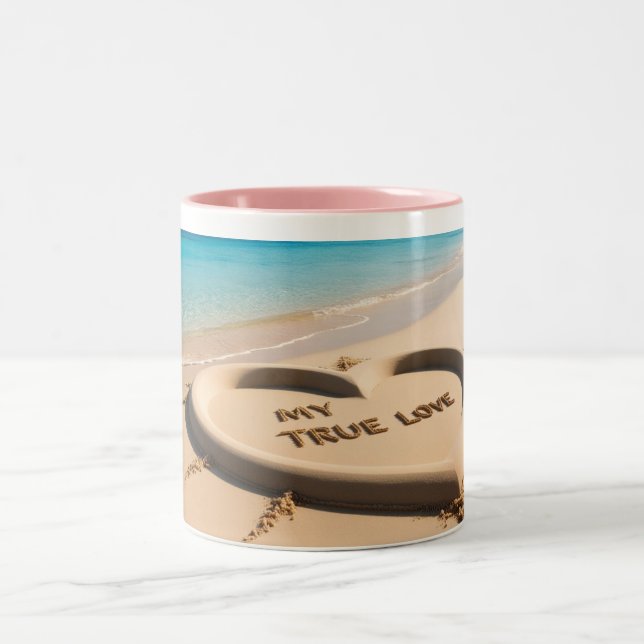 Taza Bicolor Mi verdadero amor (Centro)