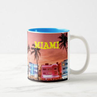 Taza Bicolor Miami Beach