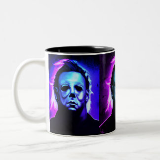 Taza Bicolor Michael Myers mug