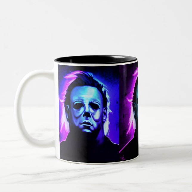 Taza Bicolor Michael Myers mug (Izquierda)