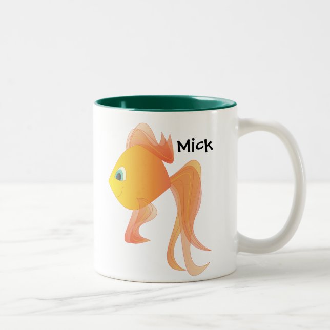Taza Bicolor Mick the Goldfish (Derecha)