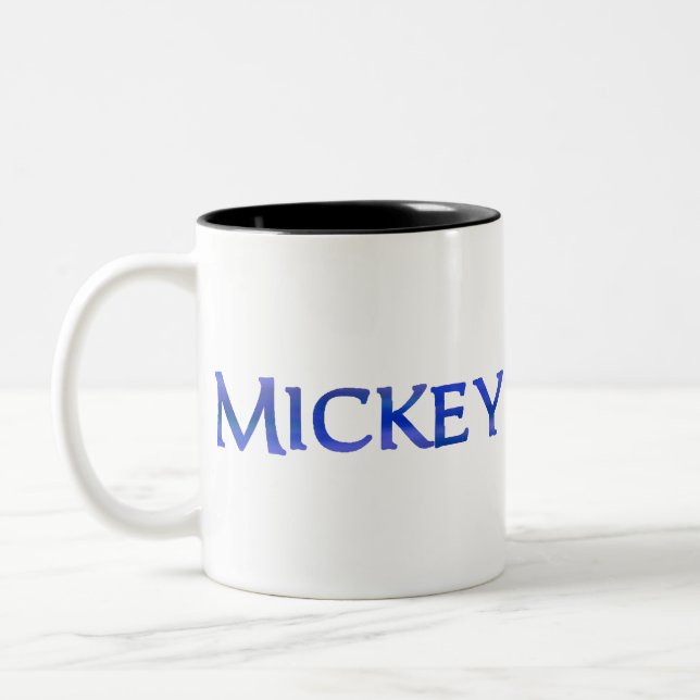 Taza Bicolor Mickey (nombre) (Izquierda)