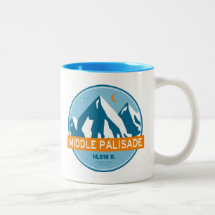 Taza Bicolor Middle Palisade California Stars Moon