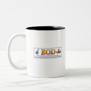 Taza Bicolor Miedo del EOD