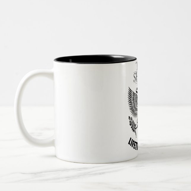 Taza Bicolor Miembro de Team Sharpe Lifetime (Izquierda)