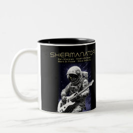Taza Bicolor Miembros de la banda SHERMANATOR