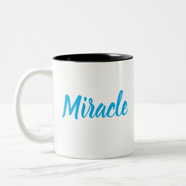 Taza Bicolor Milagro (Izquierda)
