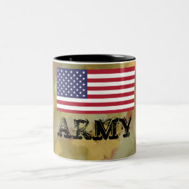 TAZA BICOLOR MILITAR