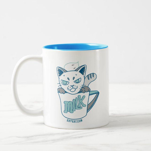 Taza Bicolor Milk pot kat "Susu"