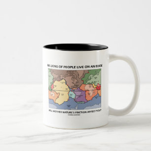 Taza Bicolor Millones De Personas Viven En La Ciencia De La Tie