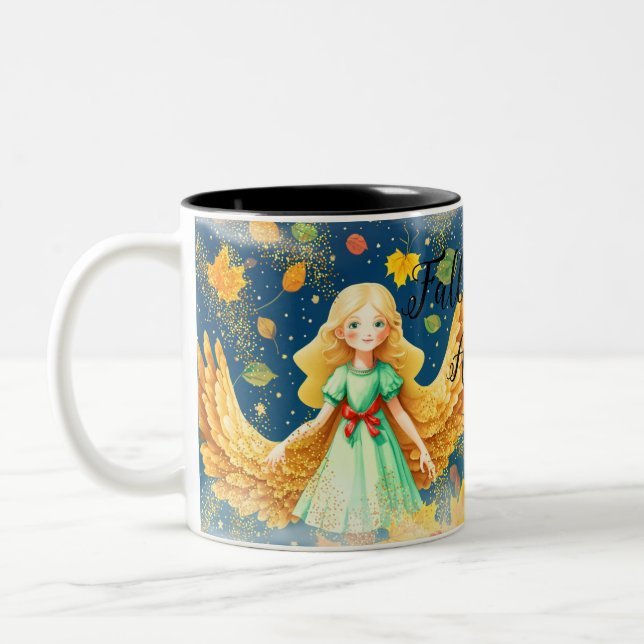 Taza Bicolor Milly the Angel Coffee Mug (Izquierda)