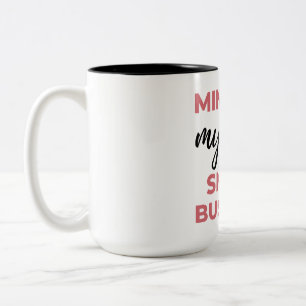 Taza Bicolor Minando mi propia pequeña empresa 2