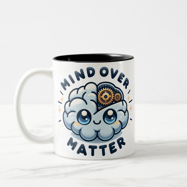 Taza Bicolor MInd Over Matter (Izquierda)