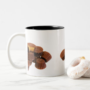 Taza Bicolor Mini Tratamientos de chocolate y maní