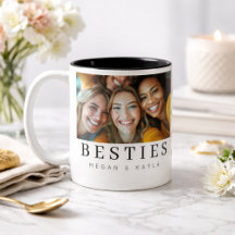 Minimalista Chic Moderno Mejores Amigas Foto BFF