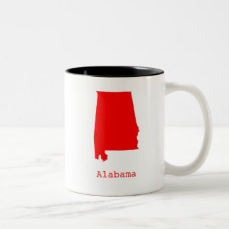 Taza Bicolor Mínimo Alabama Estados Unidos