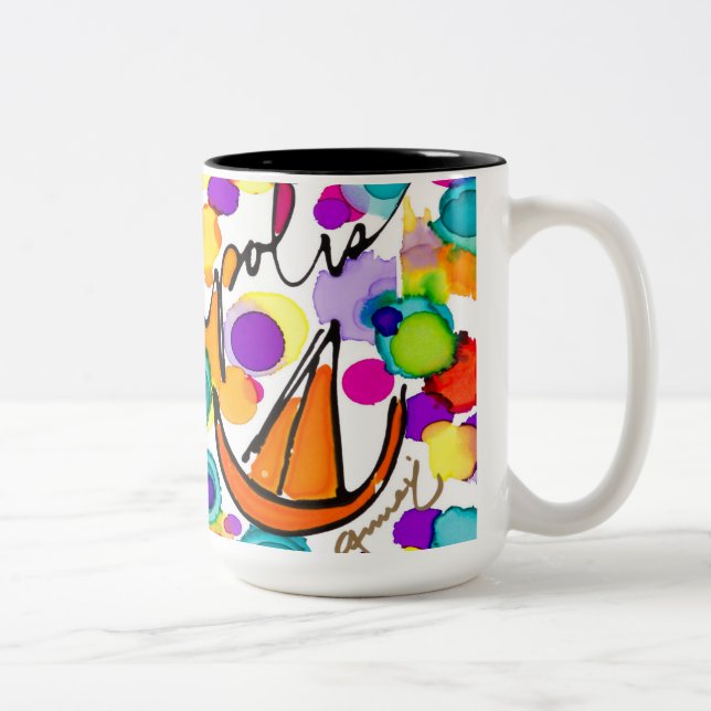 Taza Bicolor Minneapolis Fun Coffee Mug (Derecha)